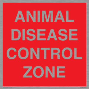 ANIMAL DISEASE CONTROL ZONE